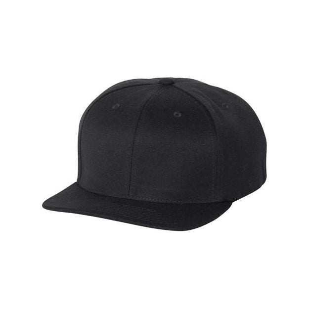 Flexfit 110® Snapback Cap - Flexfit 110F Flexfit Black Adjustable