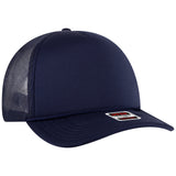 OTTO CAP® 5 Panel High Crown Mesh Back Trucker Hat OTTO 3931-1
