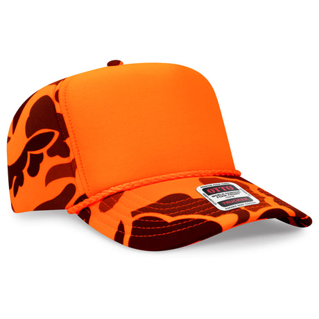 OTTO CAP® 5 Panel High Crown Full Foam Cap OTTO 394-1