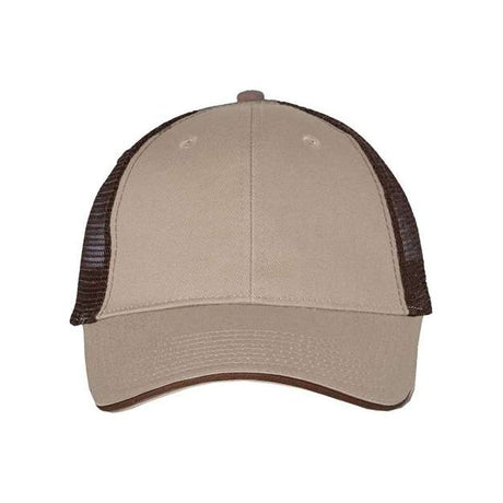 Valucap Sandwich Trucker Cap - Valucap S102 Valucap