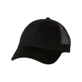 Valucap Sandwich Trucker Cap - Valucap S102 Valucap Black/ Black Adjustable