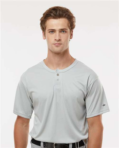 Alleson Athletic Men's B-Core Placket Jersey - Alleson Athletic 7930