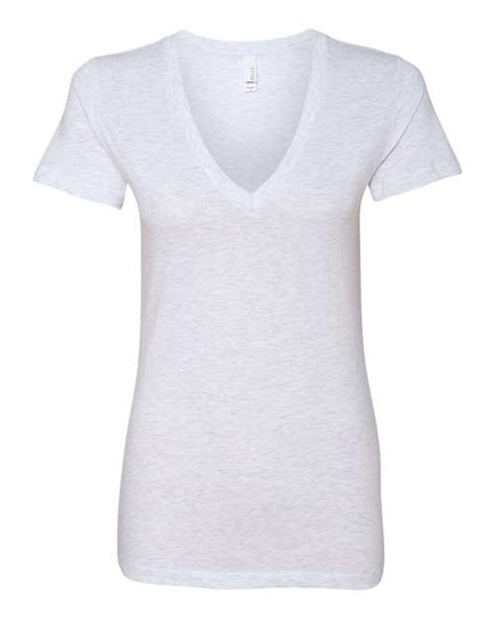 BELLA + CANVAS Women’s Jersey Deep V-Neck Tee - BELLA + CANVAS 6035 BELLA + CANVAS Ash 2XL