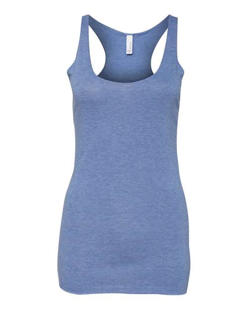 BELLA + CANVAS Women's Triblend Racerback Tank - BELLA + CANVAS 8430 BELLA + CANVAS Blue Triblend XS