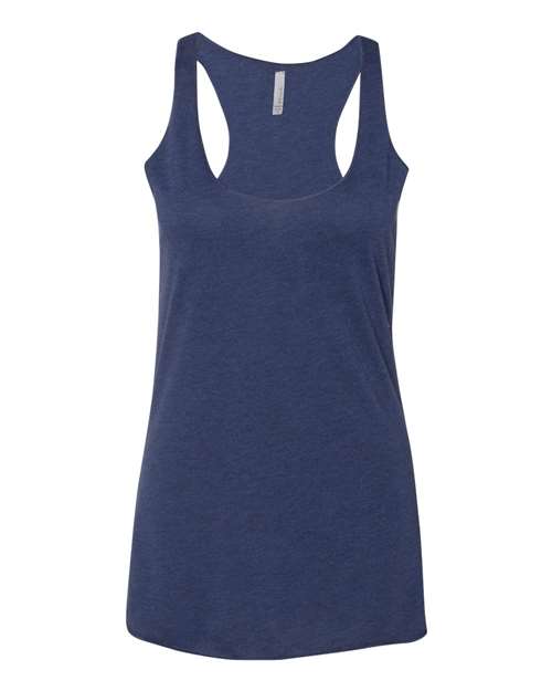 BELLA + CANVAS Women's Triblend Racerback Tank - BELLA + CANVAS 8430 BELLA + CANVAS Navy Triblend XS