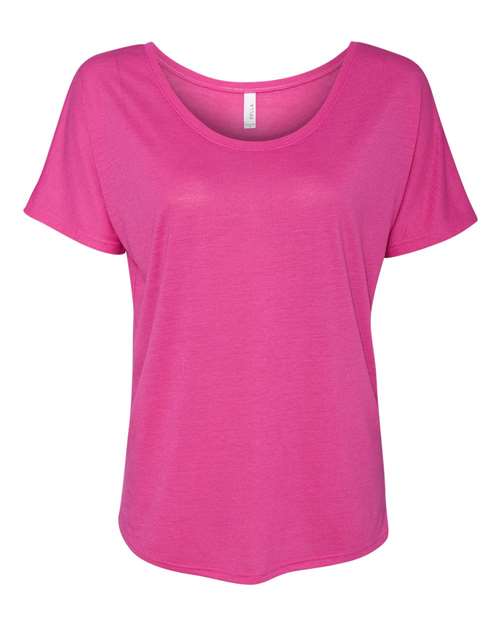 BELLA + CANVAS Women’s Slouchy Tee - BELLA + CANVAS 8816 BELLA + CANVAS Berry S