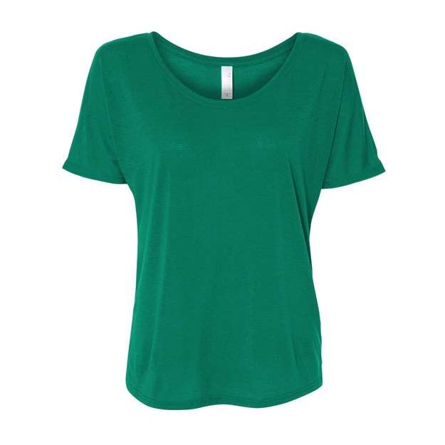 BELLA + CANVAS Women’s Slouchy Tee - BELLA + CANVAS 8816 BELLA + CANVAS Kelly 2XL