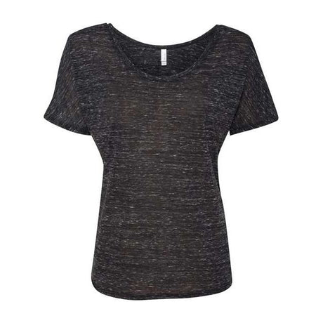 BELLA + CANVAS Women’s Slouchy Tee - BELLA + CANVAS 8816 BELLA + CANVAS Black Marble S