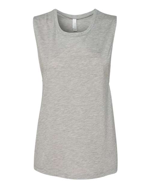 BELLA + CANVAS Women's Flowy Scoop Muscle Tank - BELLA + CANVAS 8803