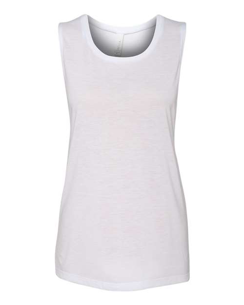 BELLA + CANVAS Women's Flowy Scoop Muscle Tank - BELLA + CANVAS 8803