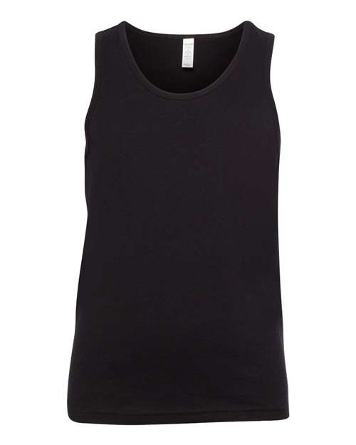 BELLA + CANVAS Youth Jersey Tank - BELLA + CANVAS 3480Y BELLA + CANVAS Black S