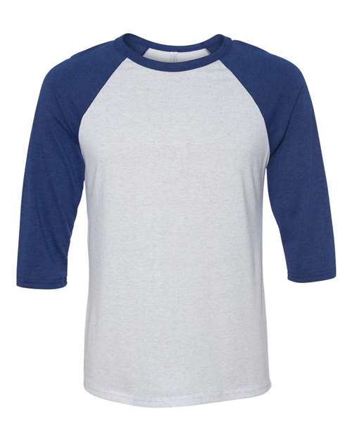 BELLA + CANVAS Unisex Three-Quarter Sleeve Baseball Tee - BELLA + CANVAS 3200