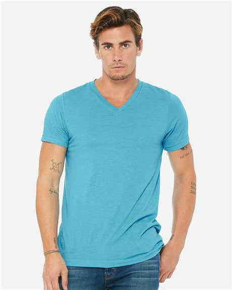 BELLA + CANVAS Unisex Triblend V-Neck Tee - BELLA + CANVAS 3415