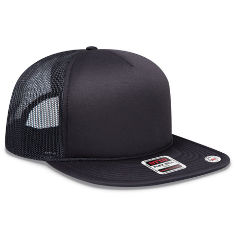 OTTO CAP® OTTO SNAP 5 Panel Pro Style Mesh Back Trucker Snapback Hat OTTO 3995015-1