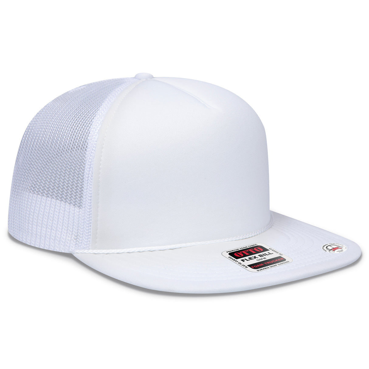 OTTO CAP® OTTO SNAP 5 Panel Pro Style Mesh Back Trucker Snapback Hat OTTO 3995015-1