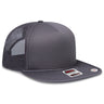 OTTO CAP® OTTO SNAP 5 Panel Pro Style Mesh Back Trucker Snapback Hat OTTO 3995015-1