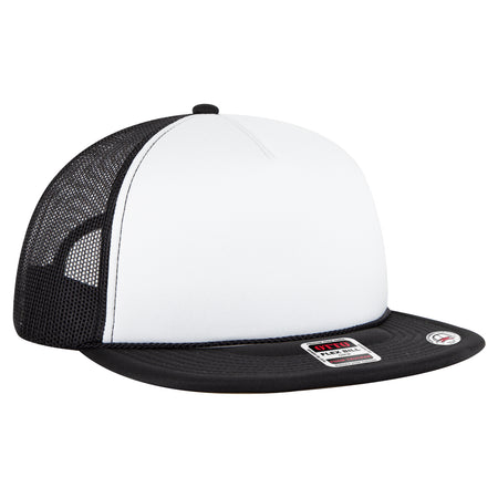 OTTO CAP "OTTO SNAP" 5 Panel Pro Style Mesh Back Trucker Snapback Hat OTTO 3995015-1 Otto Cap