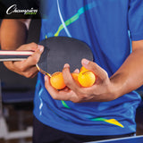 Champion Sports 3-STAR TOURNAMENT TABLE TENNIS BALLS WHITE, PACK OF 6
