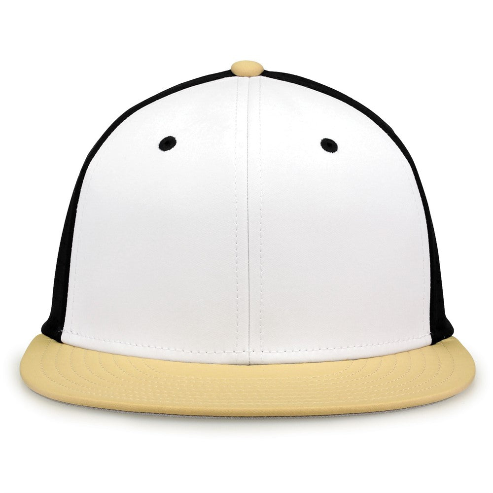 The Game GB998 Perforated GameChanger Baseball Hat | Wholesale Pro Shape Flat Bill Caps