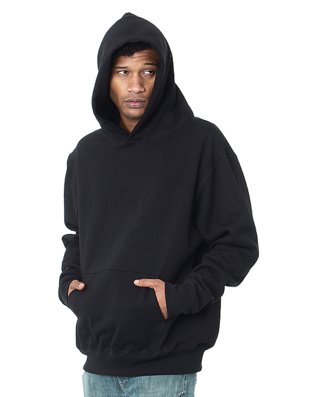 Bayside Unisex USA-Made Super Heavy Oversized Hooded Sweatshirt - Bayside 4000