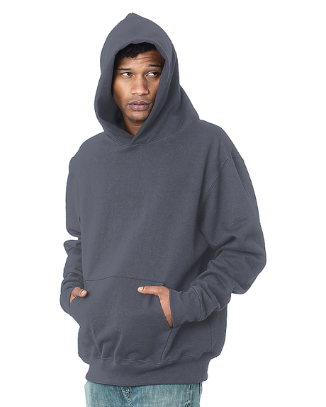 Bayside Unisex USA-Made Super Heavy Oversized Hooded Sweatshirt - Bayside 4000