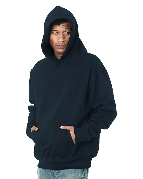 Bayside Unisex USA-Made Super Heavy Oversized Hooded Sweatshirt - Bayside 4000