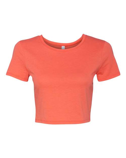 BELLA + CANVAS Women’s Crop Tee - BELLA + CANVAS 6681 BELLA + CANVAS Coral XS/S