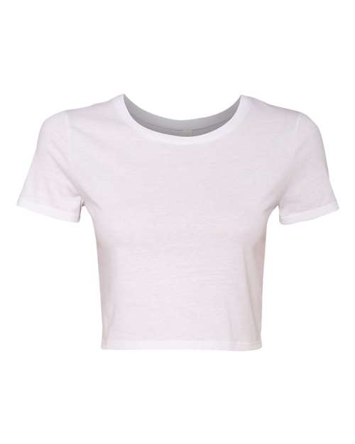 BELLA + CANVAS Women’s Crop Tee - BELLA + CANVAS 6681 BELLA + CANVAS White XS/S