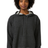 Royal Apparel 40175 Women's Triblend French Terry Pullover Crop Hoodie - Tri Onyx