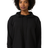Royal Apparel 40175 Women's Triblend French Terry Pullover Crop Hoodie - Tri Black