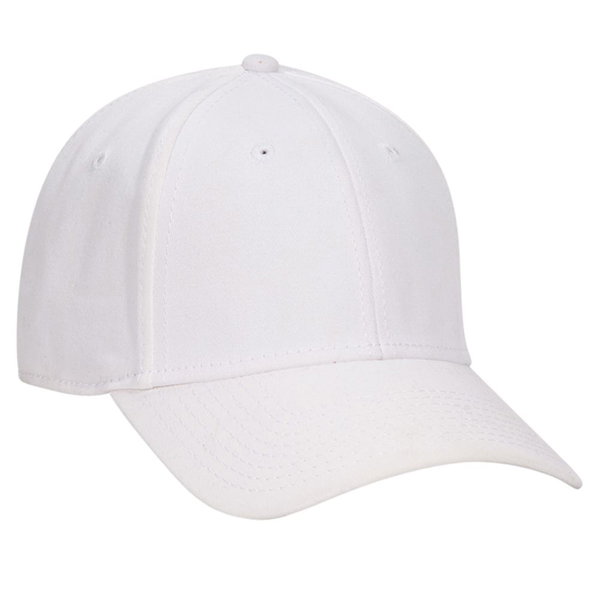 OTTO CAP “OTTO A-Flex” 6 Panel Low Profile Style Cap OTTO 94-514 Otto Cap 016 - White S/M