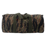 Rothco Canvas Shoulder Duffle Bag Tiger Stripe Camo Size 24 Inches