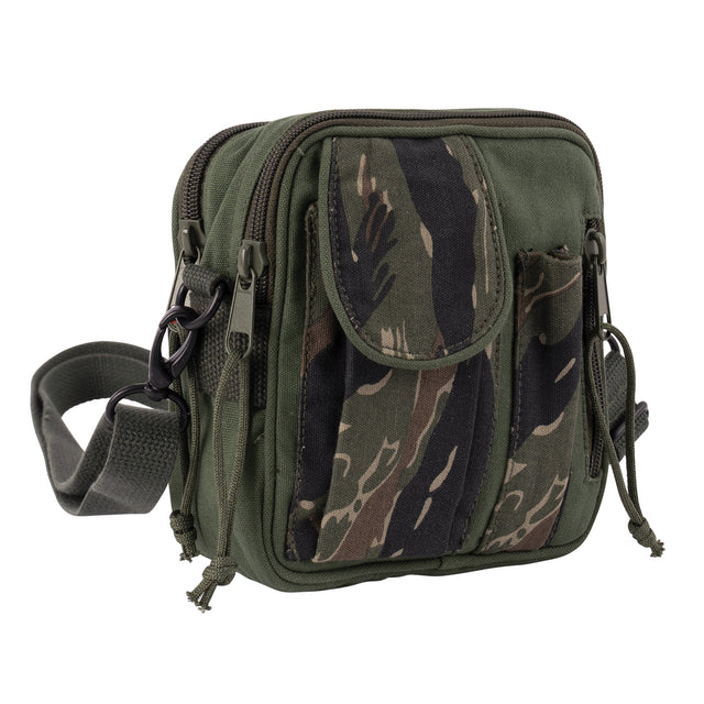 Rothco Excursion Organizer Shoulder Bag Green / Tiger Stripe