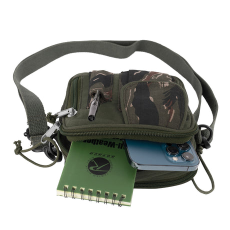 Rothco Excursion Organizer Shoulder Bag Green / Tiger Stripe
