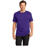 Mens Perfect Weight Crew Tee Joe's USA X-Small Purple