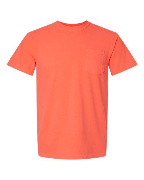 Comfort Colors 6030 Unisex Garment-Dyed Heavyweight Pocket T-Shirt
