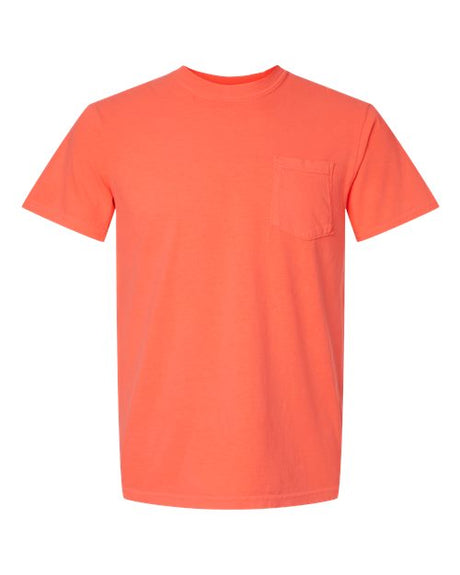 Comfort Colors 6030 Unisex Garment-Dyed Heavyweight Pocket T-Shirt