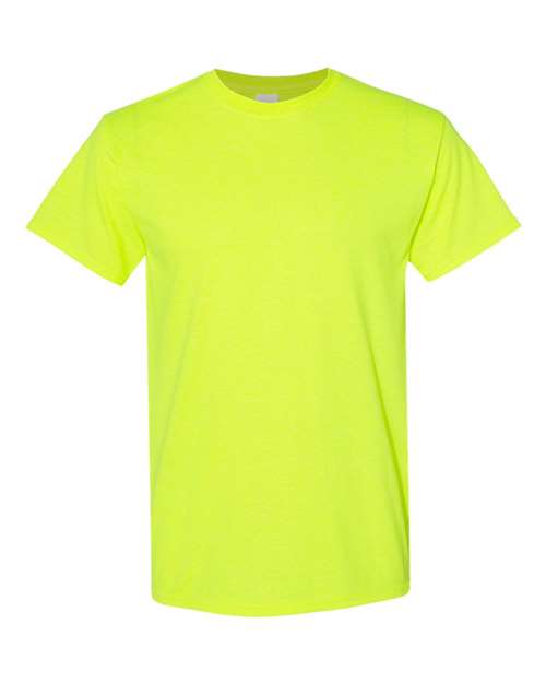 Gildan Heavy Cotton™ T-Shirt - Safety Green - Gildan 5000 Gildan Safety Green S