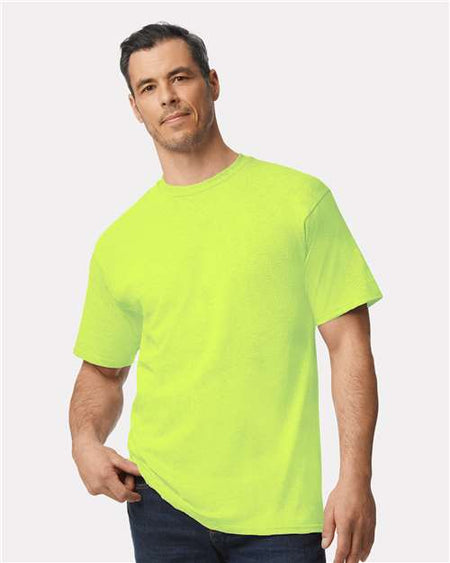 Gildan Ultra Cotton® Tall T-Shirt - Gildan 2000T Gildan Safety Green LT