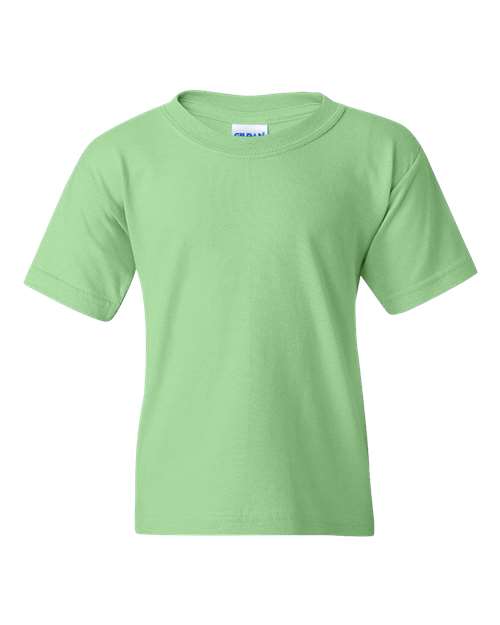 Gildan Heavy Cotton™ Youth T-Shirt - Mint Green - Gildan 5000B Gildan Mint Green XS