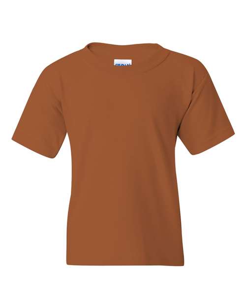 Gildan Heavy Cotton™ Youth T-Shirt - Texas Orange - Gildan 5000B Gildan Texas Orange XS