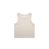 AS Colour Wo's Organic Rib Crop Tank | 4064G | AS Colour 4064G