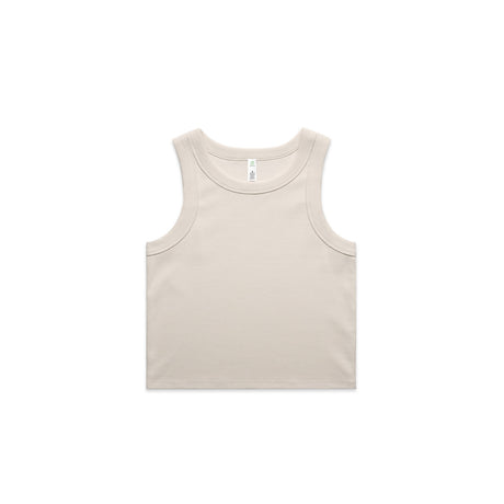 AS Colour Wo's Organic Rib Crop Tank | 4064G | AS Colour 4064G