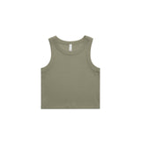 AS Colour Wo's Organic Rib Crop Tank | 4064G | AS Colour 4064G
