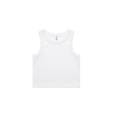 AS Colour Wo's Organic Rib Crop Tank | 4064G | AS Colour 4064G
