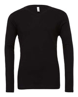 BELLA + CANVAS Unisex Long Sleeve V-Neck Tee - BELLA + CANVAS 3425