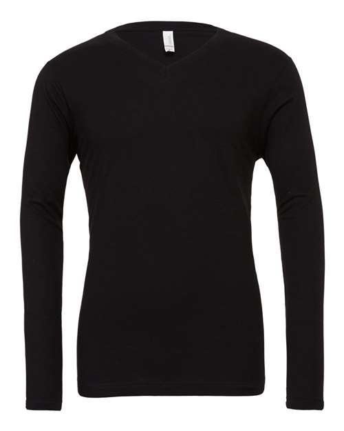 BELLA + CANVAS Unisex Long Sleeve V-Neck Tee - BELLA + CANVAS 3425