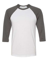 BELLA + CANVAS Unisex Three-Quarter Sleeve Baseball Tee - BELLA + CANVAS 3200
