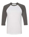 BELLA + CANVAS Unisex Three-Quarter Sleeve Baseball Tee - BELLA + CANVAS 3200