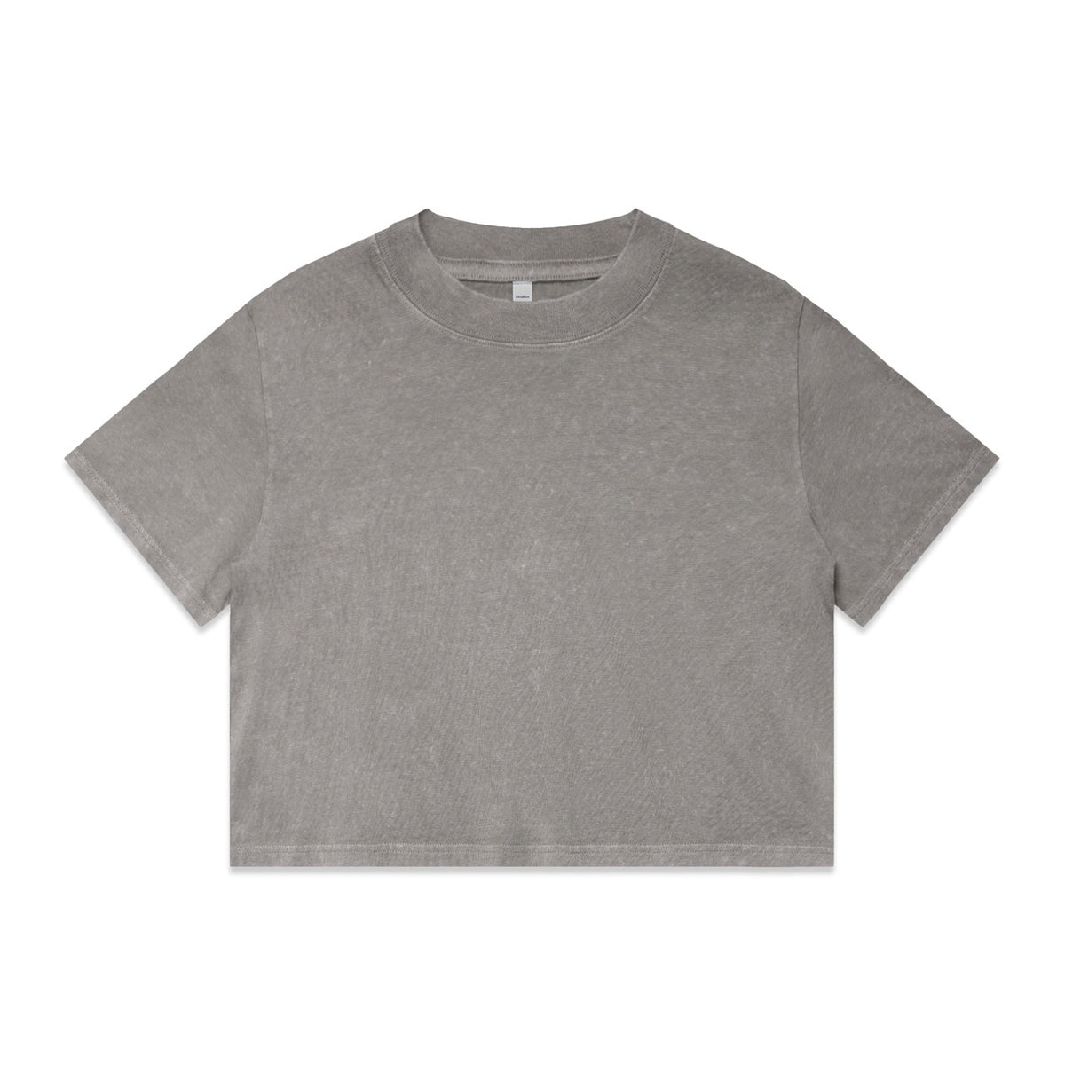 Joe's USA Women's Stone Wash Heavy Crop Tee